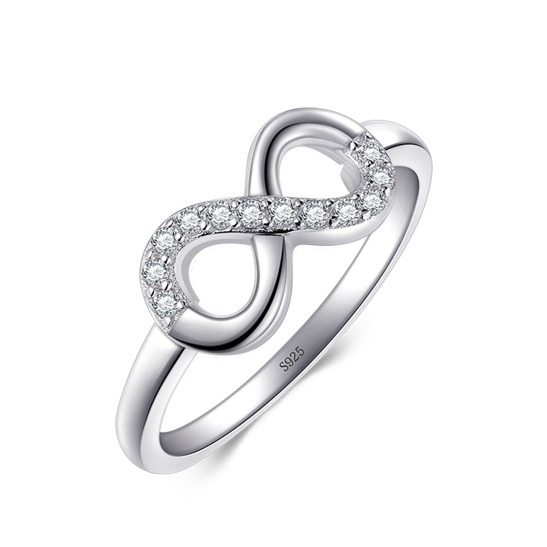 Infinity Sterling Silver Ring
