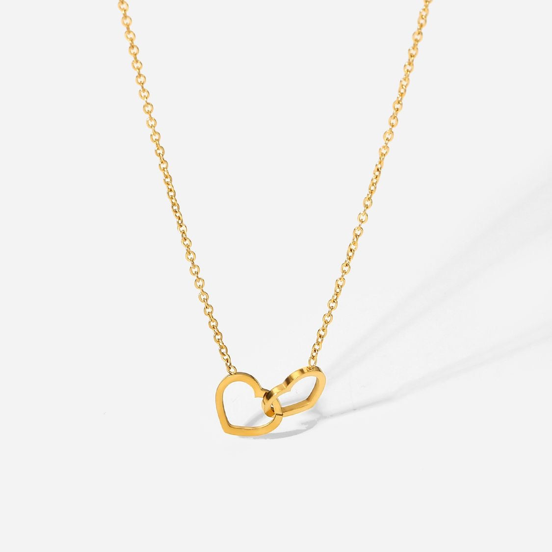 Linked Heart Necklace