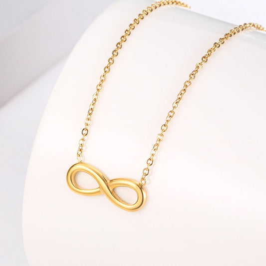 Gold plated Infinity Necklace