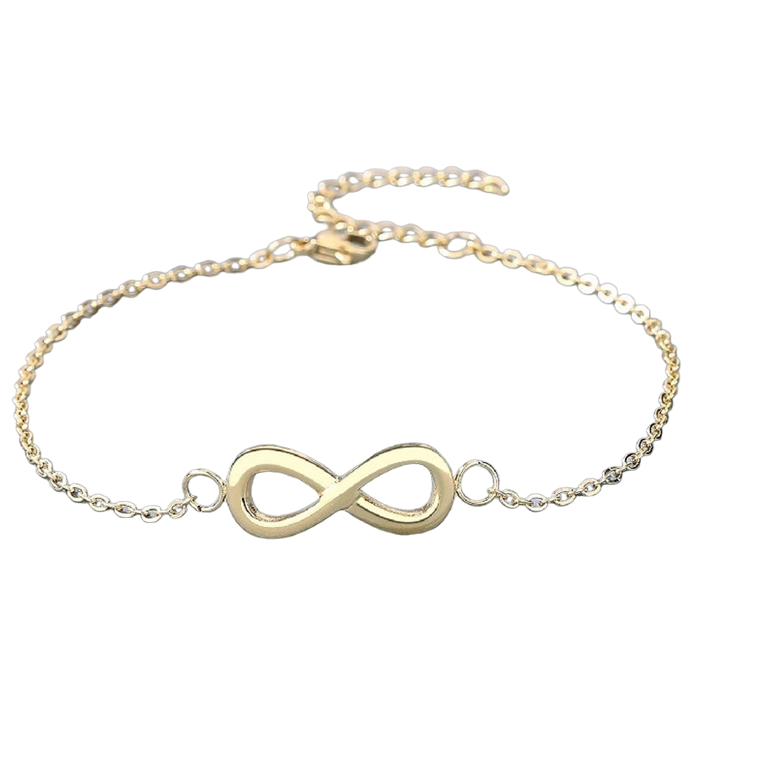 Infinity Gold Plated Bracelet