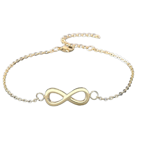 Infinity Gold Plated Bracelet