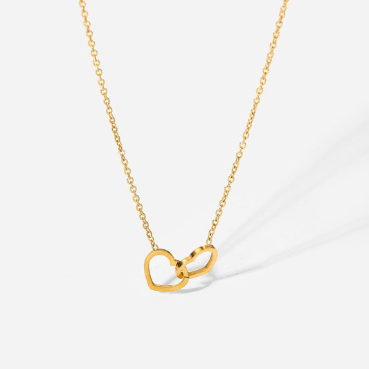 Linked Heart Necklace